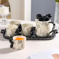 茶具套装家用泡茶壶轻奢高档乔迁新居杯子高级感陶瓷水具