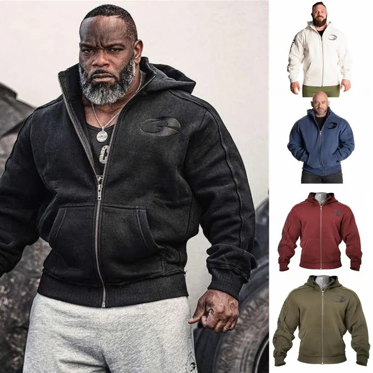 原版盖世PRO外套防风保暖加厚宽松卫衣外套立领运动户外休闲连帽