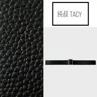 纯叔Tacy贰店“腰带”头层牛皮韩版百搭简约休闲经典皮带 