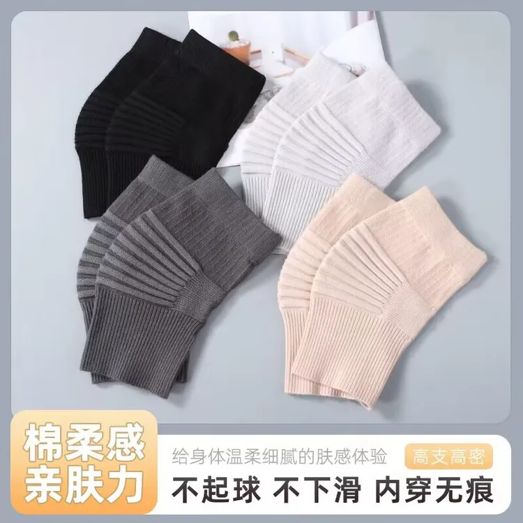 纯棉保暖护膝秋冬季老寒腿防寒男女士膝盖关节护套睡觉透气防滑