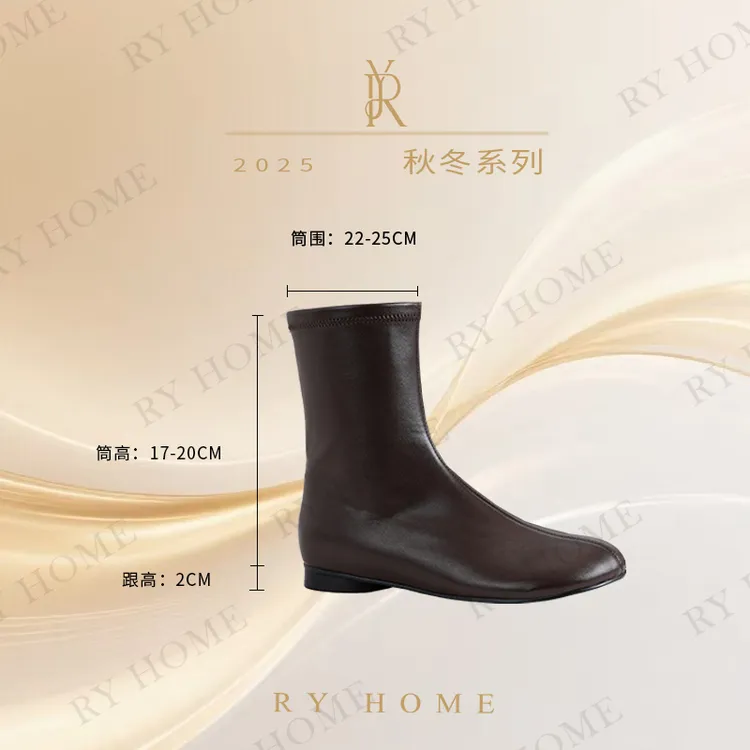 【容雨RYHOME】新款百搭复古英伦风马丁靴253X1346