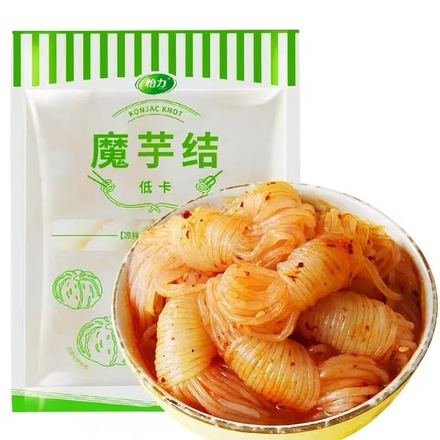 0脂即食怡力魔芋丝面关东煮涮火锅配菜代餐速食热量魔芋结