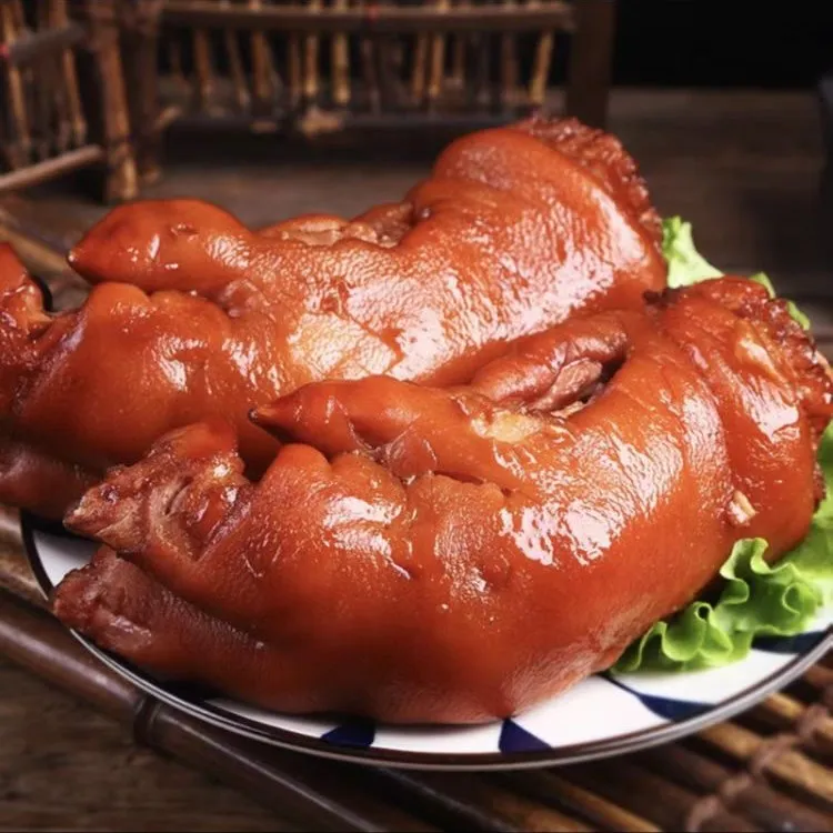 【整只】五香酱卤猪蹄400g*5只真空包装鲜香软烂Q弹开袋即食下酒菜