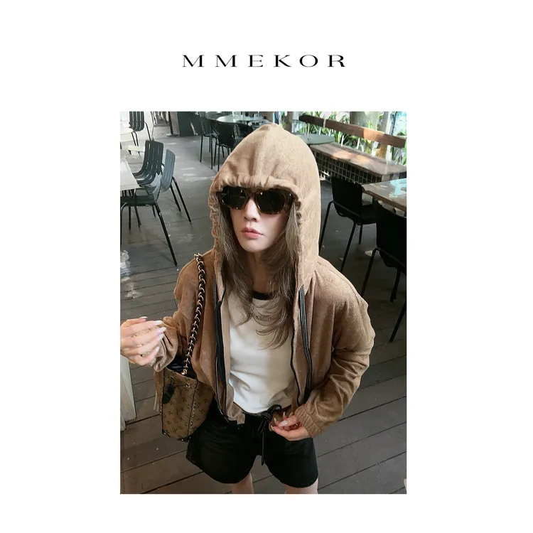 MMEKOR“小蘑菇”卫衣  2025新款秋款摩登街头时髦上衣 30181