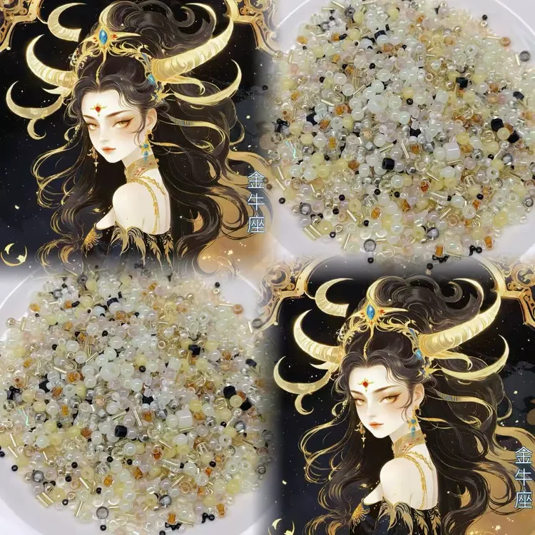 【7000-Y700】艾糖超优米珠卡4卡3diy手工材料串珠手链项链手机链