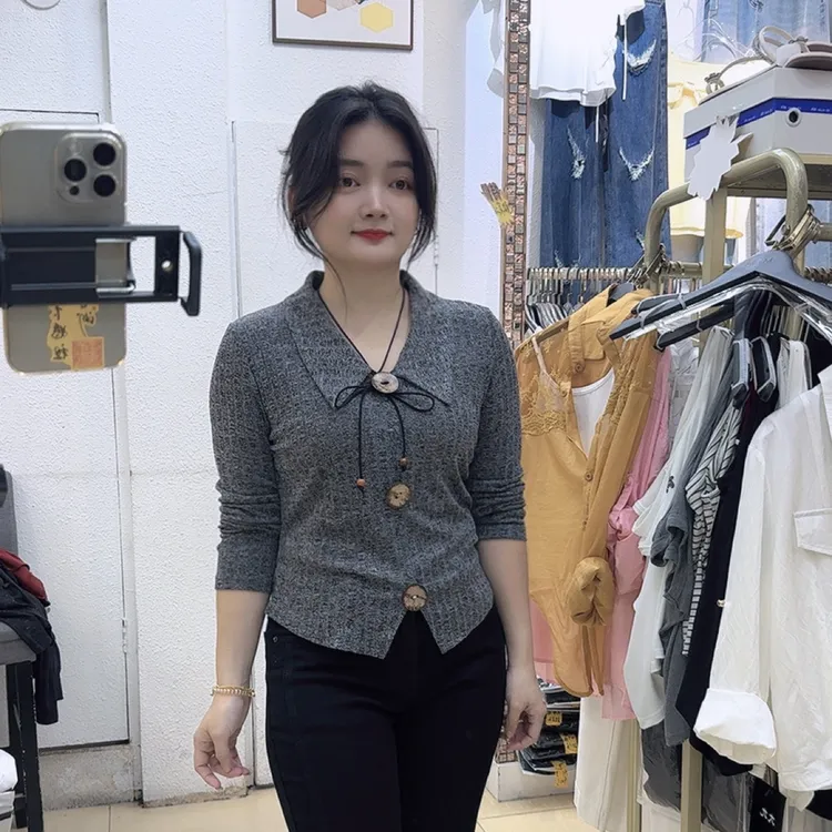 气质小香 短款修身上衣