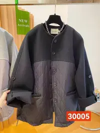【WJ】秋款 丽 30005 俩色外套 （3-6）