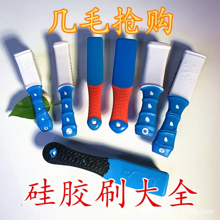 猪鬃毛刷文玩刷子核桃刷子猪毛刷子硅胶竹柄纳米刷子工具刷