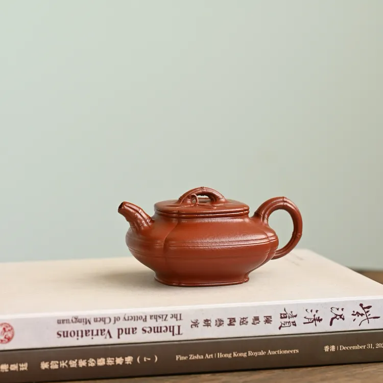 四方虚竹·全手工 大拍陶手雷罡作品(师承范伟群)210cc