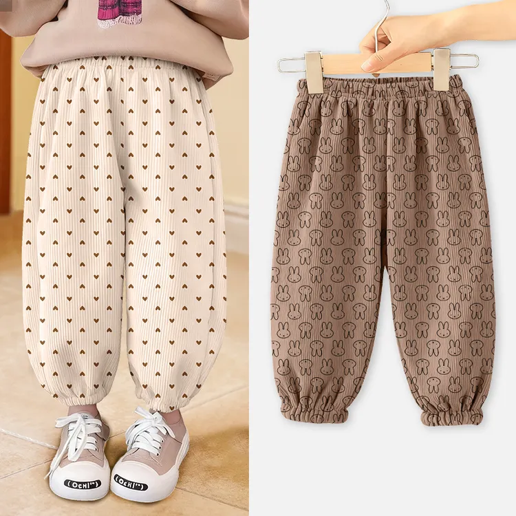 儿童灯芯绒裤秋冬新款2025男童长裤中大童加绒外穿百搭潮流运动裤