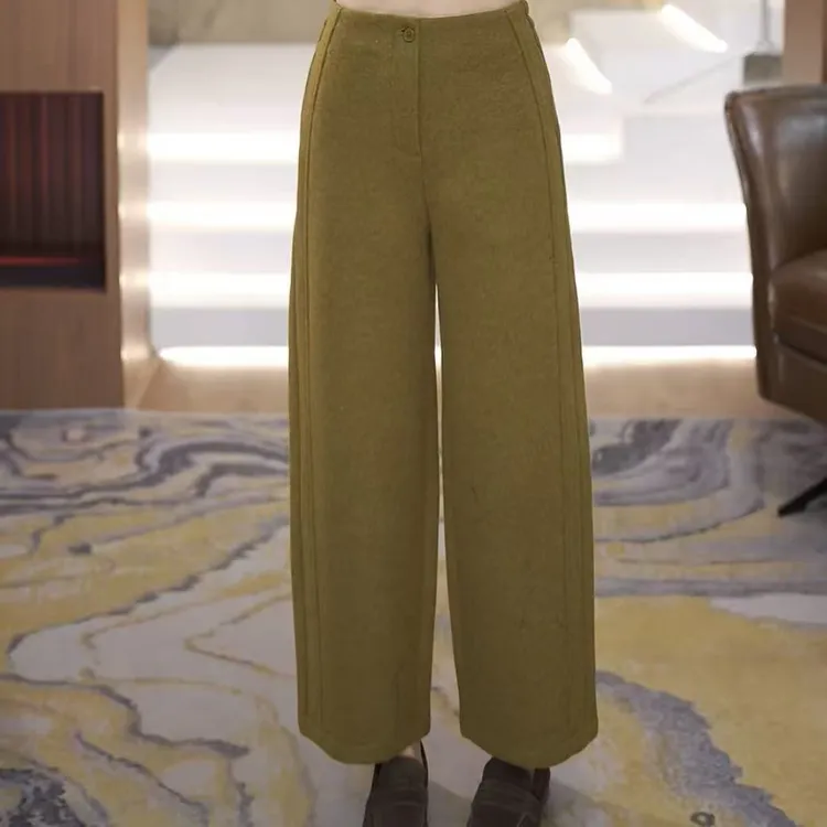 【渲渲推荐】YMJJ-Y1001冬季气质加绒羊毛裤