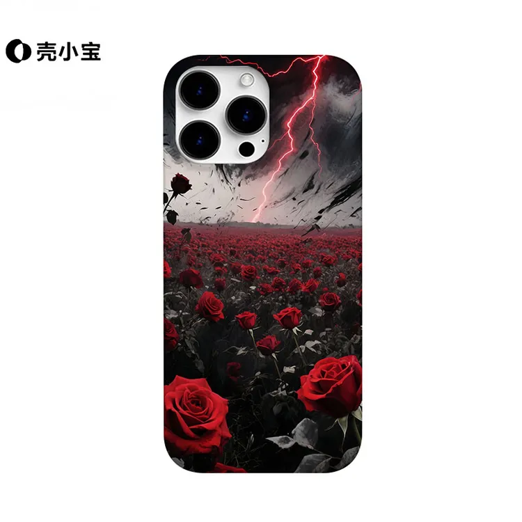 铿锵玫瑰适用苹果17pro手机壳个性16pro/15pro创意14/13华为/OPPO