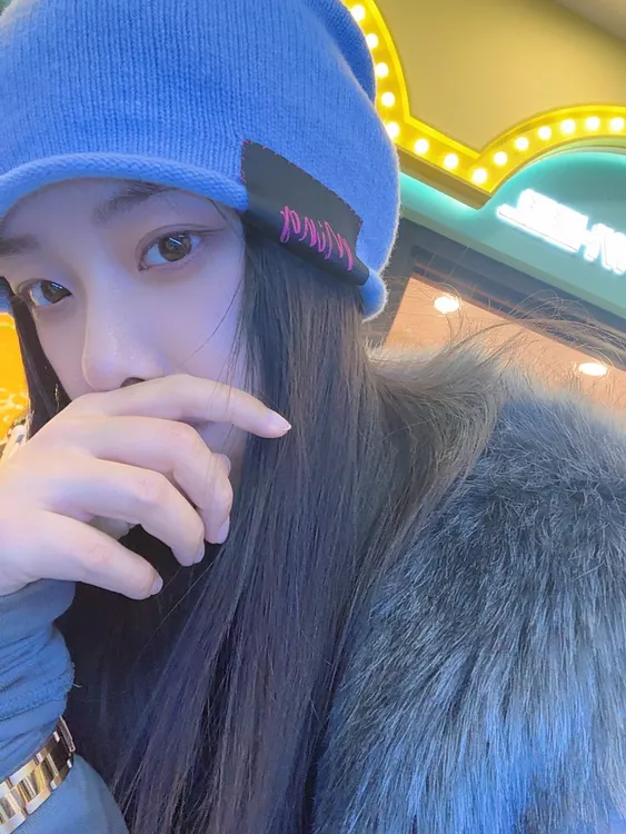 秋冬新款韩系针织毛线帽女卷边保暖护耳显脸小百搭休闲堆堆冷帽