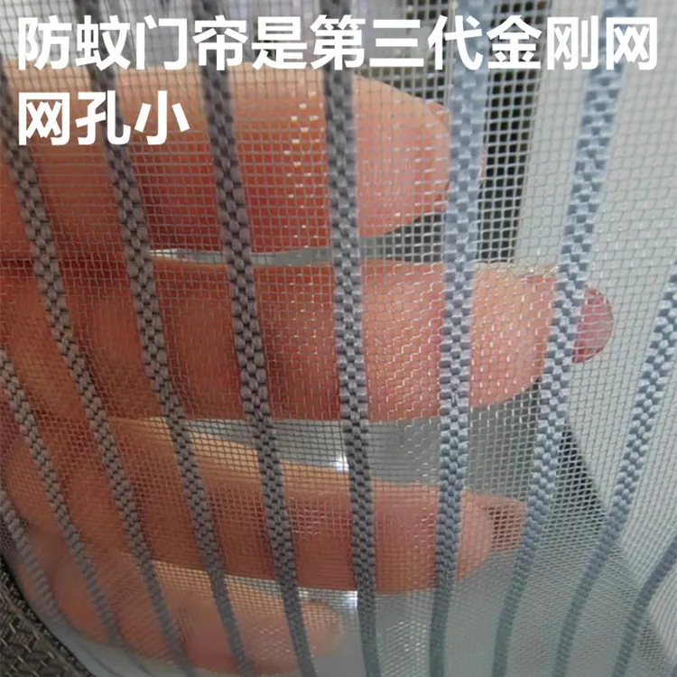 金刚网防蚊纱窗网自粘免打孔窗纱家用简易魔术贴纱窗帘