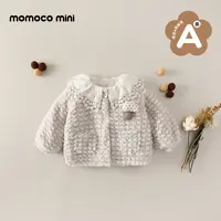 MOMOCOmini冬季婴童田园舒适温暖毛毛外套女宝厚款87810123001