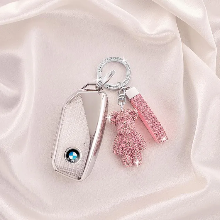 适用宝马x5钥匙套x1汽车x7新5系高级感x1女生x6/x2/740壳2024款扣
