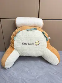 四季冰丝乳胶靠背床头沙发汽车多场景护腰靠枕