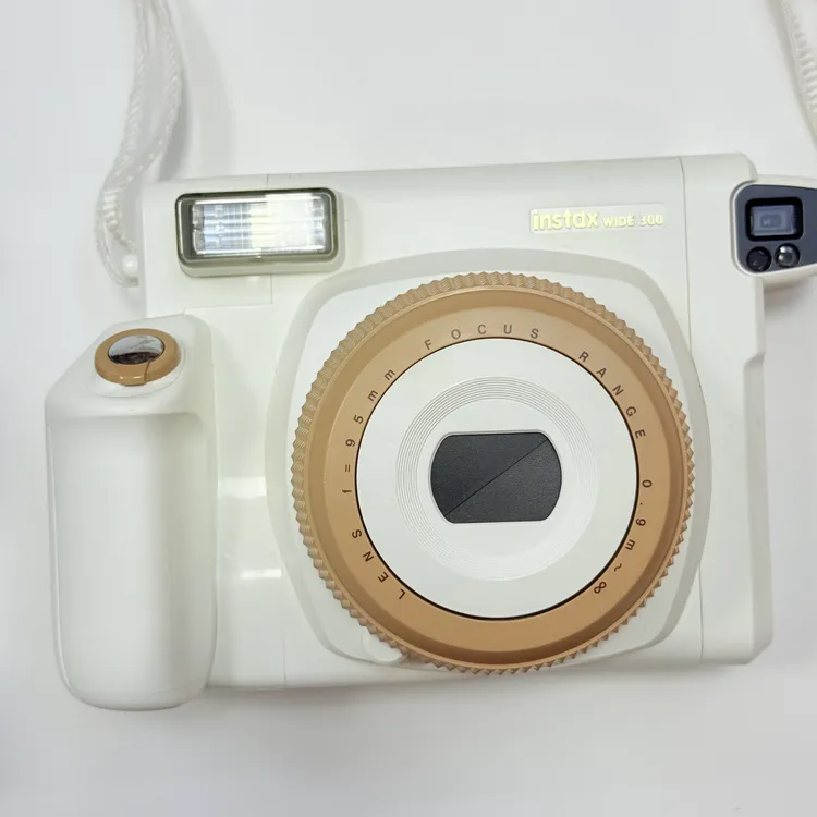 富士拍立得wide300 奶糖色 99新