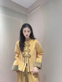 九月    花好月圆   新款新中式国风长袖外套中国风外套女