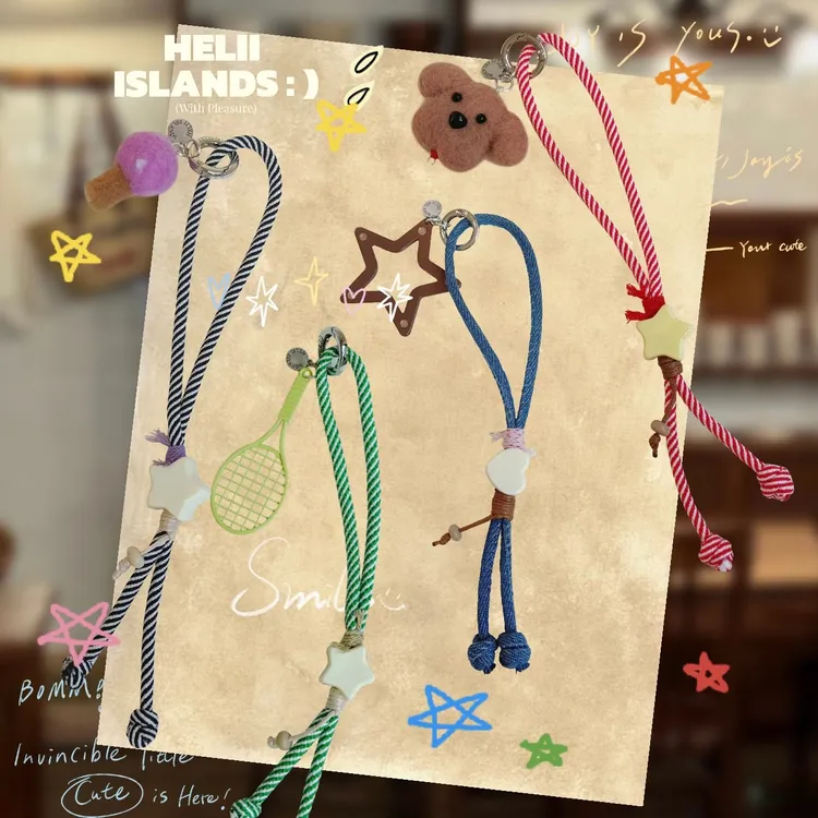 赫俐群岛【链条合集】原创设计 手工串珠 手机链 手机挂件 手机挂绳