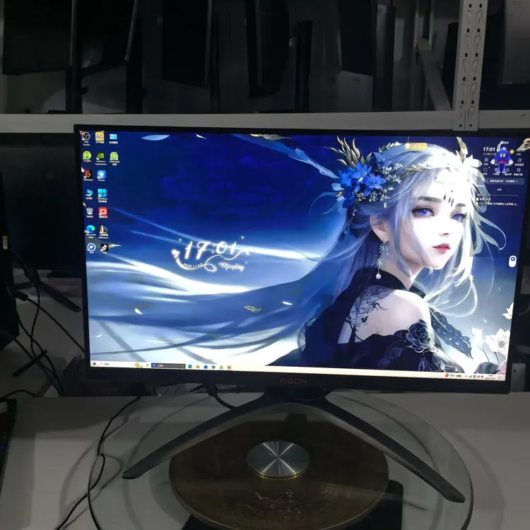 95新 AOC AOC爱攻3代 273qxe 27寸 2K155hz 支持HDR400 内置音响