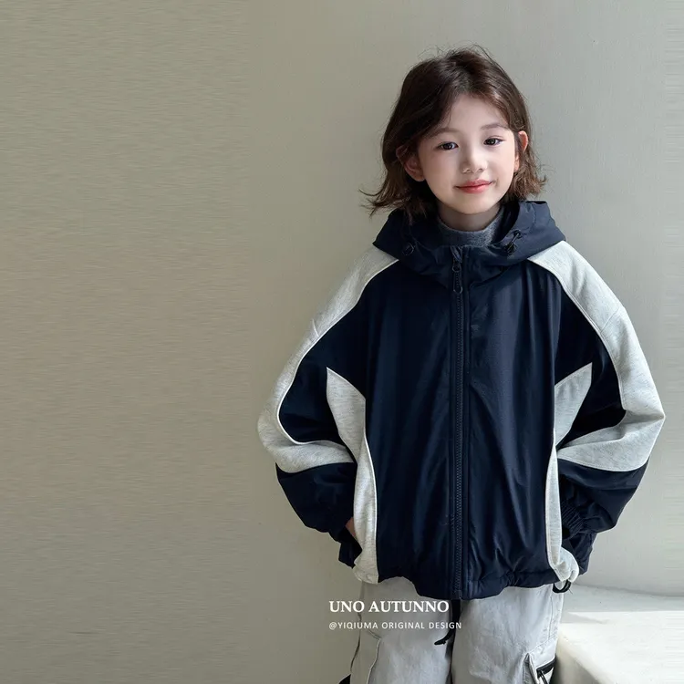 现货「UNO AUTUNNO」【休闲特调】锦氨四面弹女童冬夹棉外套GD2611