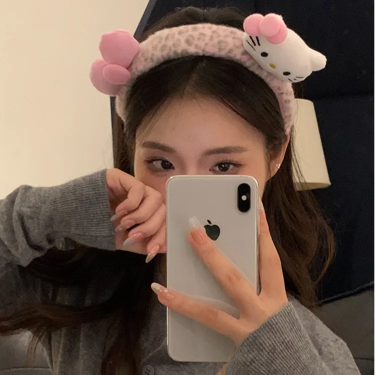 元气满满甜美ins风卡通小猫发箍甜心少女风可爱洗脸面膜发箍百搭
