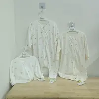 新款满印单层闭档分腿睡袋哈衣2511