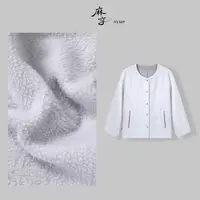 麻享【织雪·外套】汉麻棉轻柔绒感百搭圆领休闲女秋冬FSY51002