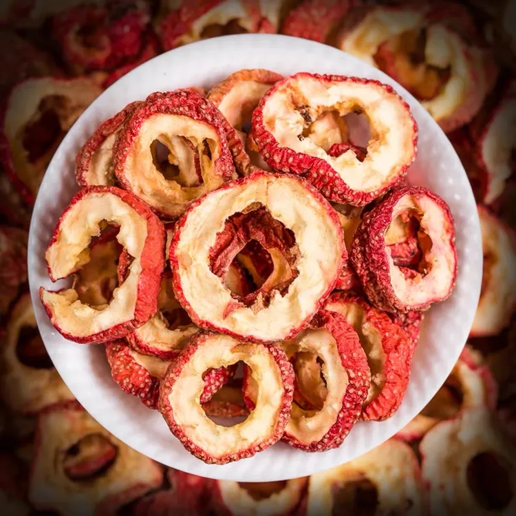 山楂圈纯天然苹果茯苓泡水无核山楂片中心片山楂圈特级山楂干片