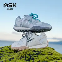 ASK童鞋儿童男童2024秋季新款网鞋鞋子女童中大童学生运动鞋阿甘