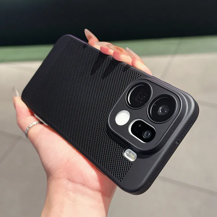 超薄网孔透气散热适用oppoFindx9Pro手机壳findX9/8s镜头全包防摔