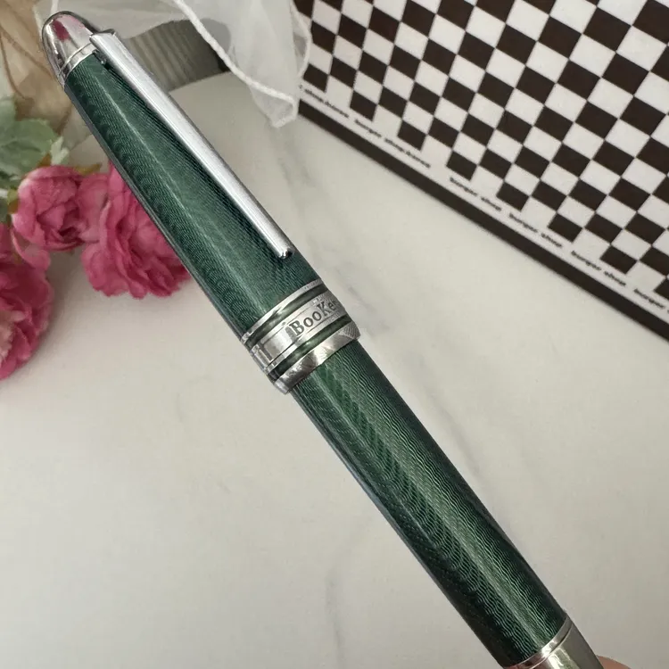 【周年庆】暑期大促苍星石长刀研钢笔水晶包胶钢笔蔷薇笔尖