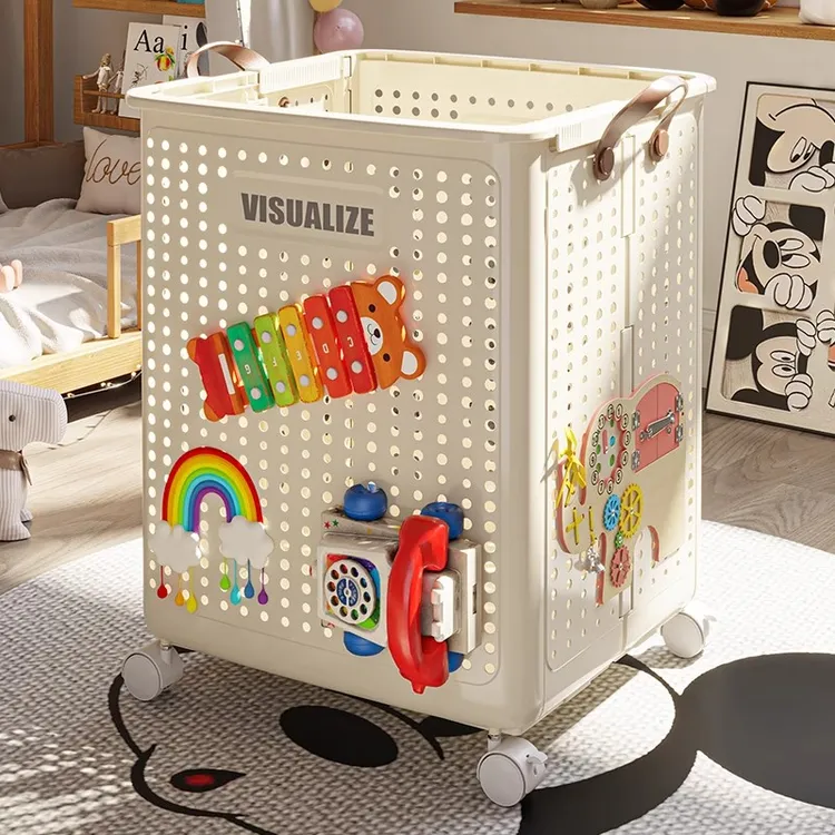 儿童玩具收纳筐大容量宝宝玩偶公仔毛绒娃娃积木整理箱玩具收纳箱