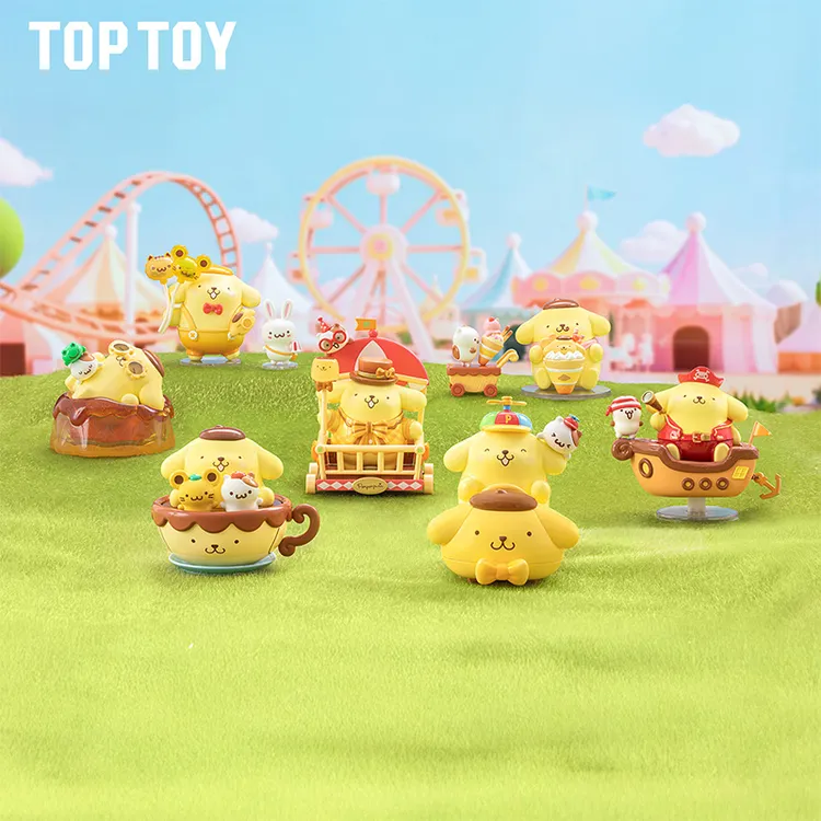 【TOPTOY】布丁狗乐园系列手办潮玩盲盒桌面车载摆件网红公仔玩偶