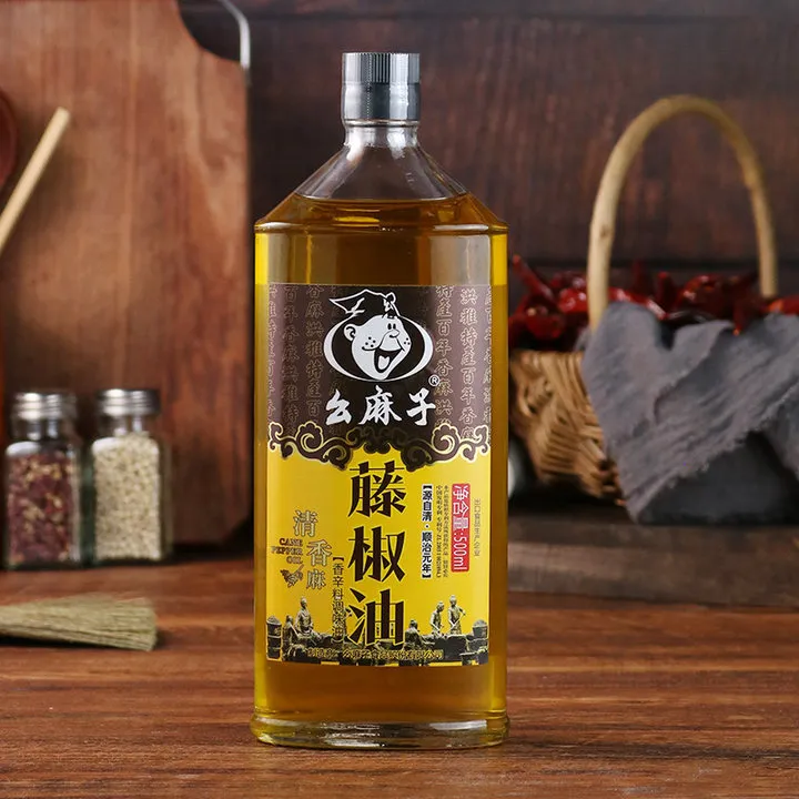 幺麻子藤椒油500ml四川洪雅麻油特麻特香米线专用花椒油麻椒油
