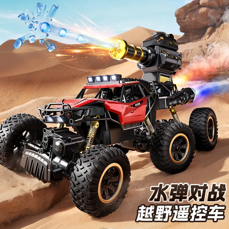 儿童合金越野车玩具男孩小汽车套装六驱赛车模型3到6岁特技车男童
