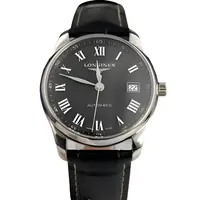 99新 Longines/浪琴 名匠系列自动机械男表L2.518.4.51.7表径36