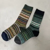 大禾选品：复寸民族风中简袜子时尚百搭