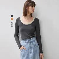 【商场同款】LILY2024秋新款女装T恤124330VT609