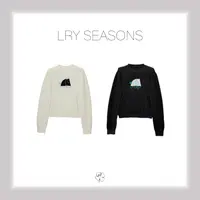LRY SEASONS |韩系复古小象刺绣圆领针织毛衣 25487