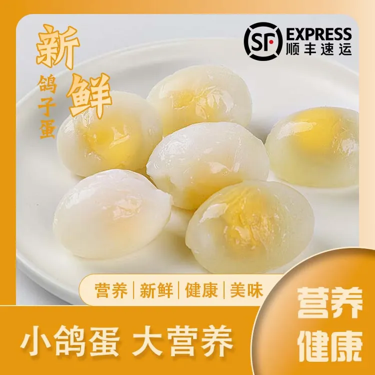 【特惠装】天然农家杂粮鸽子蛋当天现捡鸽棚直发顺丰包邮新鲜