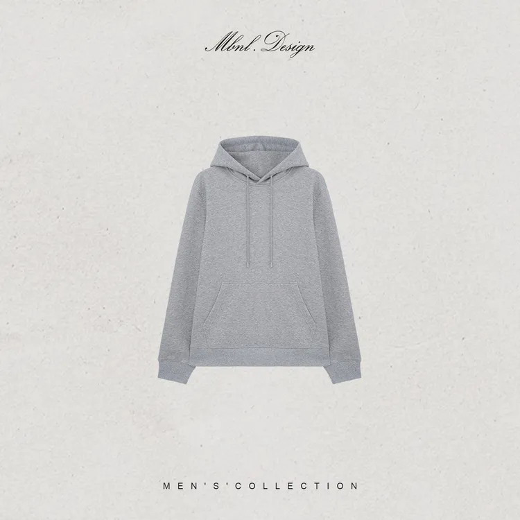 MBNL-F「Cleanfit 挺括」秦磊男装棉混纺osize落肩卫衣LL-WSY1202