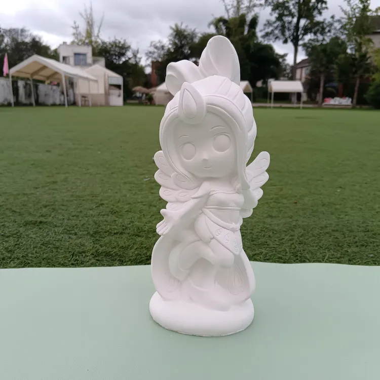 叶罗丽公主白胚艺术品DIY手作精品（配颜料一套）