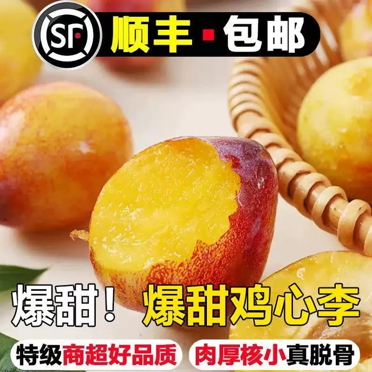 【发货快】顺丰发货正宗东北高山鸡心李子吉盛干碗李子脱骨离核干甜