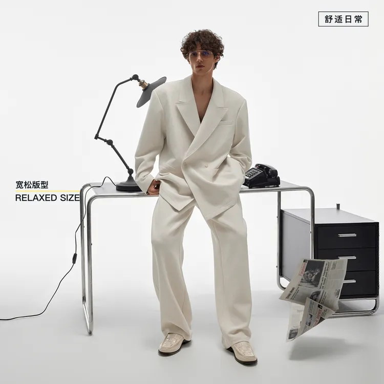 【明星同款】BODYDREAM流光风西服男士高级感西装外套夹克/西裤套装