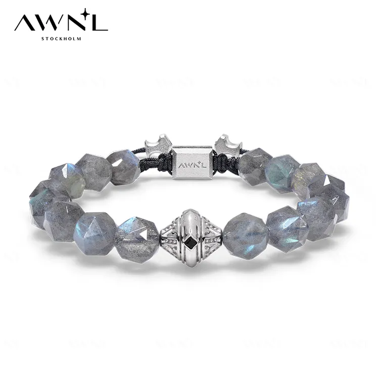 AWNL星际灯塔光谱石手链轻奢复古高级感送男友时尚精致百搭礼物