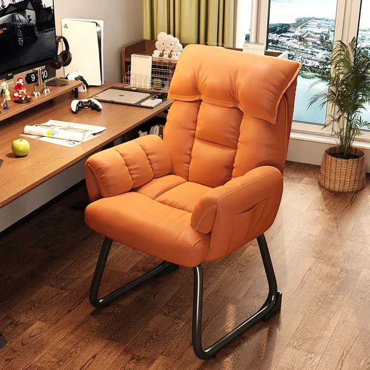 ZHIFU/织福电脑椅子舒服久坐办公座椅家用可躺靠背懒女生翻转椅子