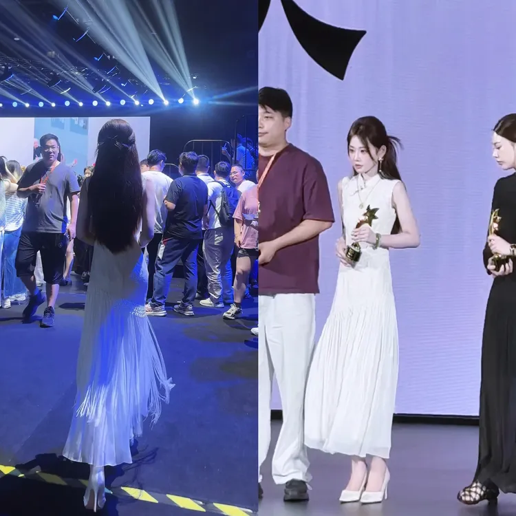 【婷婷】《心心相印》领奖同款 刺绣流苏旗袍 TTH2SX535【Q】