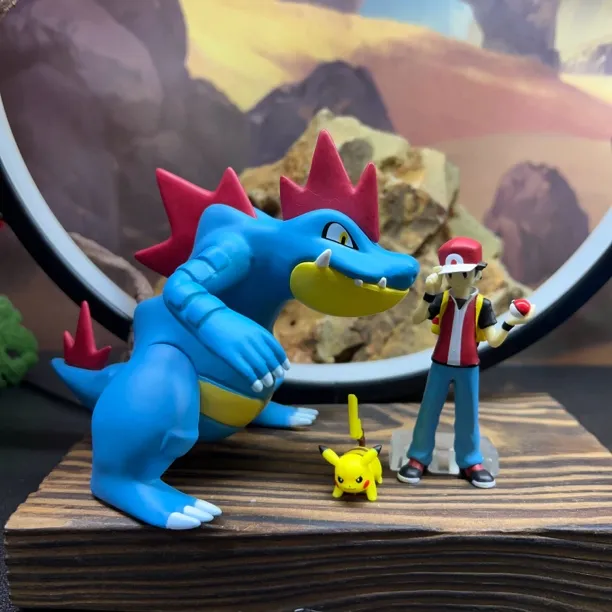 比例世界大力鳄神奇宝贝口袋妖怪宠物小精灵御三家